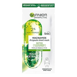 Garnier Detox Mask with 2% Niacinamide & Kale